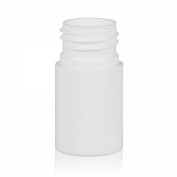 15 ml bottle Basic Round HDPE white 24.410